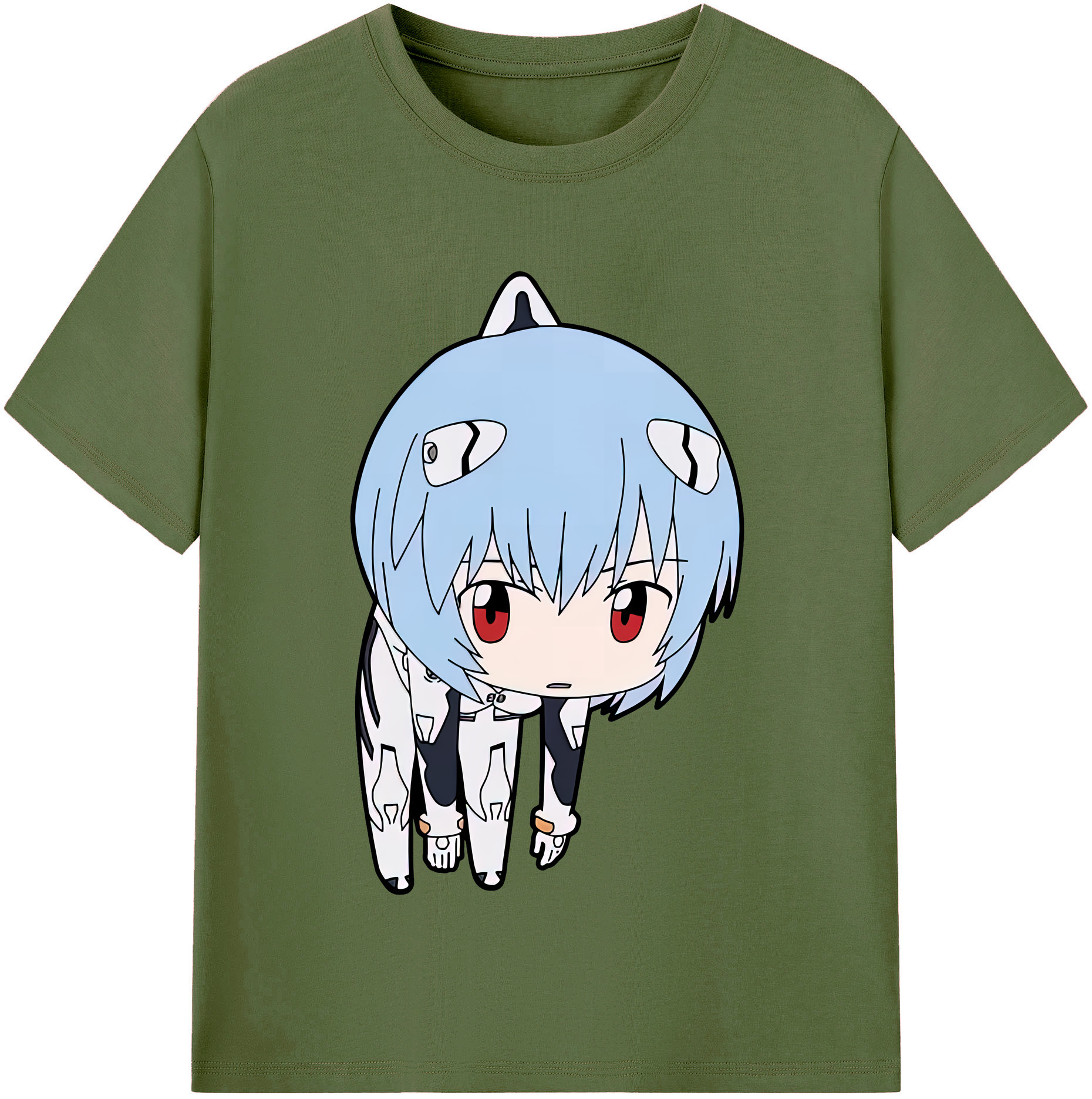 （画像用） EVA 新世紀エヴァンゲリオン 綿100％半袖Tシャツ（フロントプリント）